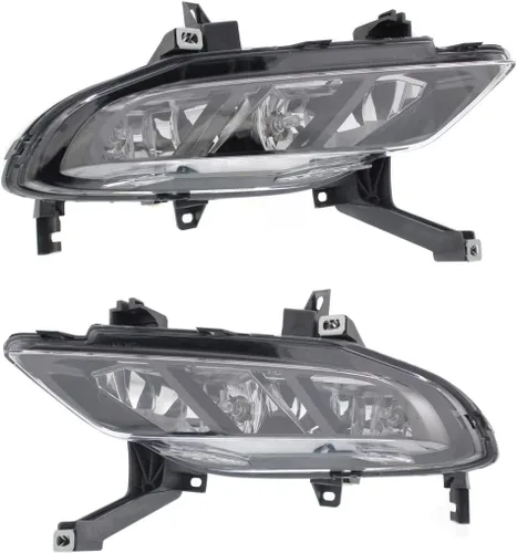 Vista 6 de KarParts360: Para Nissan Maxima 2016 2017 2018 Conjunto de luz antiniebla lado del conductor con bombillas reemplaza NI2592134 certificado CAPA
