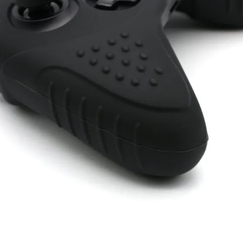 Vista 6 de CHINFAI Xbox One SX Controller Grip Skin Anti-Slip Silicone Protective Cover Case for Xbox 1 Controller with 4 Set Thumbstick Caps (Black)