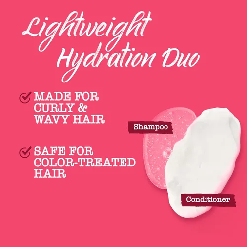 Vista 2 de Maui Moisture Champú de agua ligero de hidratación + hibisco, champú hidratante suaviza y apaga el cabello ondulado y rizado con aloe vera