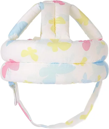 Vista 9 de Protector de Cabeza para Bebé Casco de Seguridad Ajustable para Niños Pequeños, Cojín Protector para la Cabeza Anticolisión con Cierre de Gancho