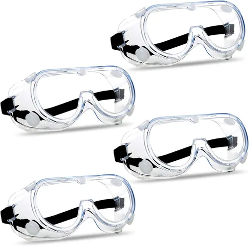 Vista 11 de Super More Anti-Fog Protective Safety Goggles Clear Lens Wide-Vision