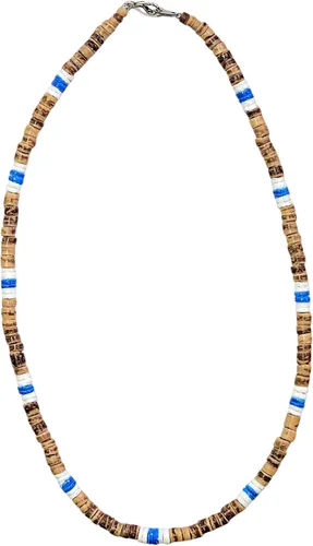Vista 31 de BlueRica Collar de cuentas de concha de coco y puka (18")