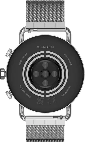 Vista 5 de Skagen Reloj inteligente con pantalla táctil Gen 6 con Alexa integrado altavoz frecuencia cardíaca oxígeno en sangre GPS pagos sin contacto