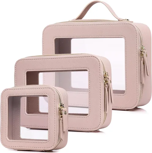 Vista 37 de Bolsa de maquillaje transparente (negro L)