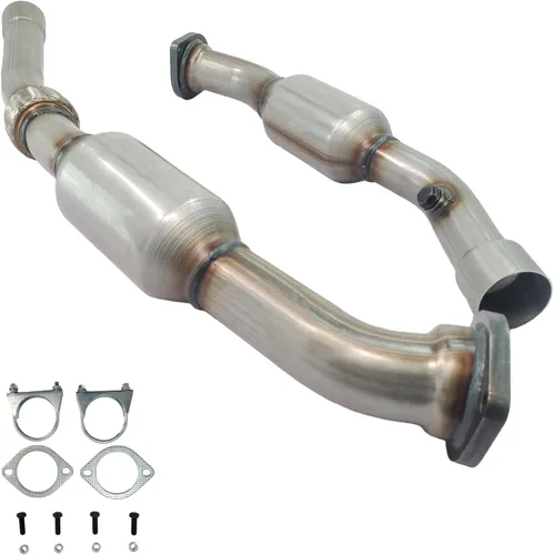 Vista 14 de Catalizador compatible con Cadillac SRX 2004-2007, Cadillac STS 2005-2007 3.6L V6 ambos lados