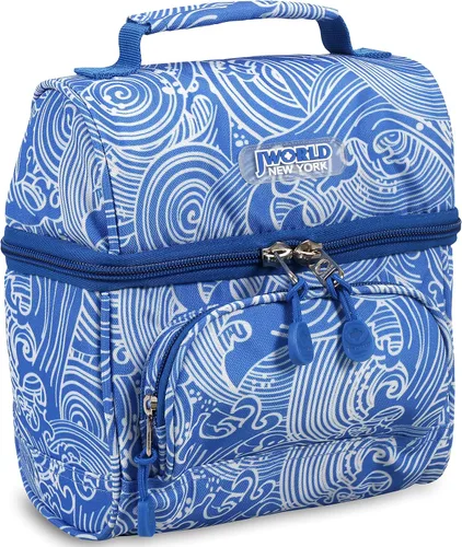 Vista 13 de J World Corey Bolsa de Almuerzo para Niños. Lonchera con Aislamiento para Niños y Niñas, Diente de León