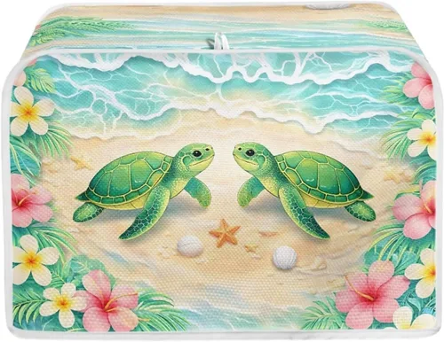 Vista 35 de Funda para tostadora Baxinh con estampado de mariposas y girasoles, 2 rebanadas, bandera americana, cubierta pequeña para electrodomésticos