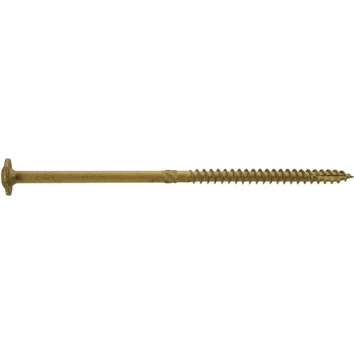 Vista 17 de Tornillo de retraso de construcción #15 x 2 - Tornillo de retraso estructural de alta resistencia Torx/Star Drive - Compatible con ACQ - Cabezal