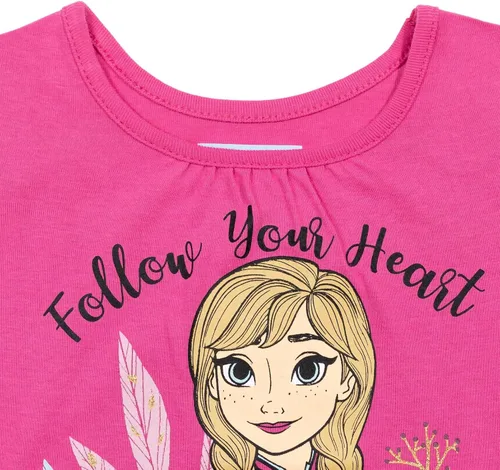 Vista 7 de Disney Princess Moana Frozen - Conjunto de 3 piezas con falda de malla de tul y coletero para niñas pequeñas a niños grandes