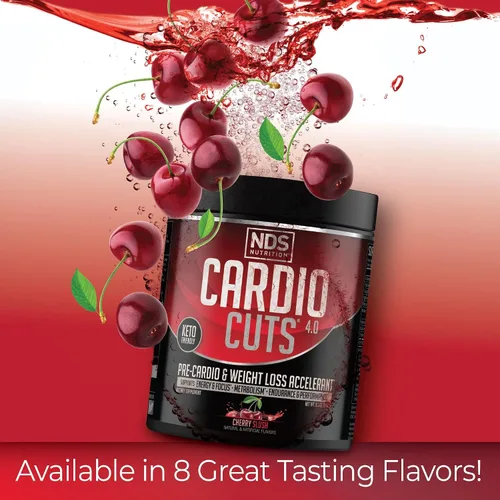 Vista 9 de Cardio Cuts Nutrition 4.0 - Cherry Slush - 8.6 onzas