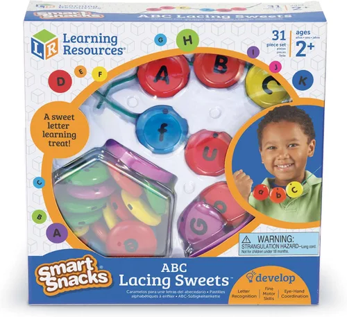Vista 8 de Learning Resources Smart Snacks ABC Lacing Sweets