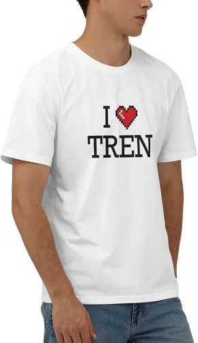 Vista 2 de Funny T-Shirts I Love Tren T Shirt Funny T-Shirt Funny Tshirt