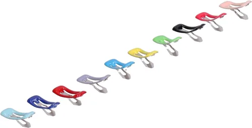 Vista 7 de Zerodis Pinzas para el pelo pequeñas para mascotas, 50 horquillas de colores diferentes, clip de gota de agua para mascotas pequeñas para conejillos