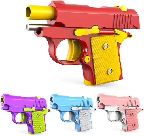 Vista 2 de 4 juguetes de pistola para ansiedad, juguetes para niños de 3 a 5 años, premios para el aula de niños, recuerdos de fiesta para niños, juguetes