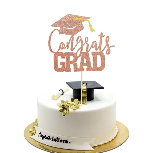 Vista 29 de Arthsdite 1 pieza Adorno para Tarta de Felicitación - Adorno de Tarta de Graduación - 2025 Suministros de Decoración para Fiesta de Graduación