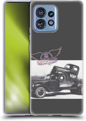 Vista 47 de Head Case Designs Officially Licensed Aerosmith 1987 Permanent Vacation Black and White Gel Case [Military Grade Protection] Compatible with Moto E7
