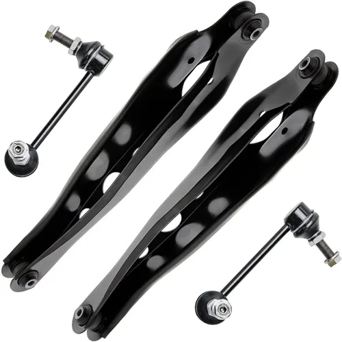 Vista 9 de Detroit Axle - Barras estabilizadoras de brazos de control delanteros 4WD para Ford 2005-2008 F-150 Lincoln Mark LT, 2 brazos de control superiores