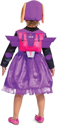 Vista 2 de Paw Patrol - Disfraz de Skye Deluxe para niños pequeños Multi colorido