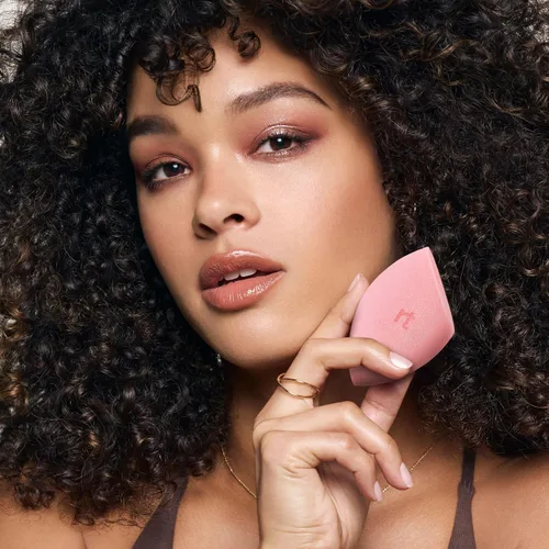 Vista 6 de Real Techniques-Miracle Microfiber Technology ideal para usar con polvos Beauty Sponge Makeup Blender, rosado