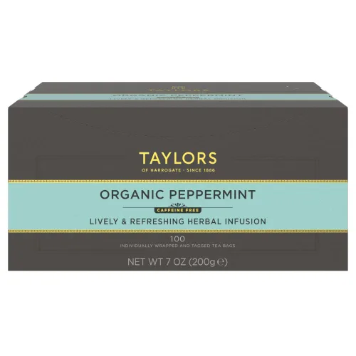 Vista 21 de Taylors of Harrogate Té de hierbas orgánicas de manzanilla, bolsas envueltas individualmente, 20 unidades (paquete de 1), suave, sedoso y suave, sin