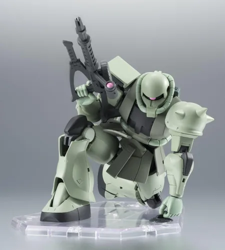 Vista 3 de TAMASHII NATIONS Tamashi Nations - Moblie Suit Gundam - The Robot Spirits - MS-06 ZAKU II Versión A.N.I.M.E.