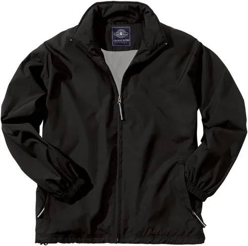 Vista 5 de charles river apparel Men 's elegante de forro polar Azul marino