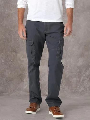 Vista 7 de Wrangler Authentics Mens Relaxed Fit Stretch Cargo Pant