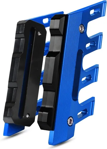 Vista 3 de KAnduo Para Yamaha para FZ-25 para FZ25 para FZ 25 para motocicleta Guardabarros lateral de protección de montaje Amortiguador Cubierta de Azul