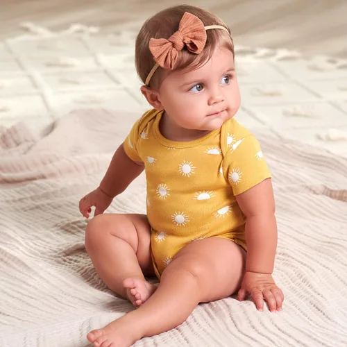 Vista 5 de Gerber - Conjunto de 5 mamelucos para niña bebé