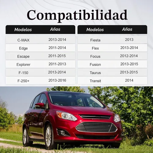 Vista 4 de Módulo Hub de Medios USB Caja Adaptador de Corriente Arnés de Cableado Compatible con Ford Sync 2 a SYNC 3 Actualización Retrofit (GEN1)