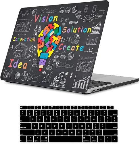 Vista 15 de Fancity Funda compatible con MacBook Pro de 13 pulgadas con Touch Bar versión 2022-2016, chip M2 M1 A2338/A2289/A2251/A2159/A1989/A1706, carcasa