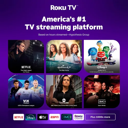 Vista 2 de Auking Roku TV Smart Mini Proyector para exteriores con Wifi y Bluetooth Actualización Blanco Marfil
