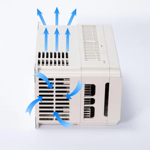 Vista 7 de Mollom VFD 220V 4KW 5HP 16A Entrada monofásica o trifásica a salida trifásica 0-3000Hz Variador de frecuencia variable Controlador inversor