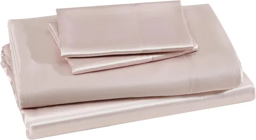 Vista 19 de Beatrice Home Fashions Juego de sábanas Queen de satén 100% poliéster Leopardo