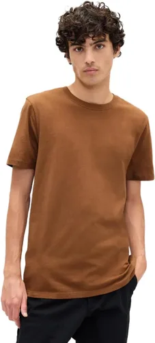 Vista 46 de Camiseta de cuello redondo Gap para hombre, mangas cortas, estilo casual Negro