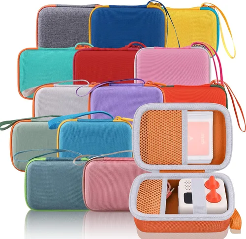 Vista 8 de Estuche rígido co2CREA compatible con el reproductor de música Yoto Mini 2024 Edición para niños, altavoz infantil, reproduce tarjetas