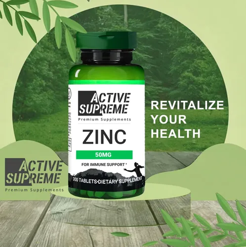 Vista 3 de Citrato de zinc de 50 mg - Suplemento para apoyar el sistema inmunológico y la salud reproductiva