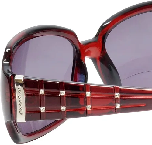 Vista 4 de Calabria 830 - Lentes de sol bifocales polarizados para mujer, lentes de sol de lectura de gran tamaño, detalles de cristal, 9 opciones de potencia