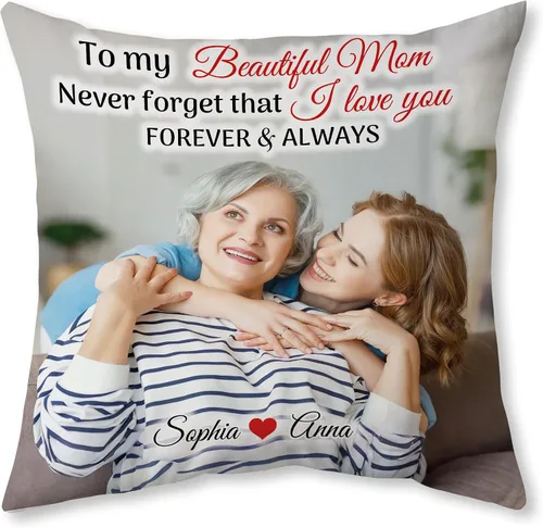 Vista 16 de Hyturtle Almohada personalizada para mi hijo – Regalos de mamá a hijo adulto – Regalos inspiradores en cumpleaños – Regalos de graduación