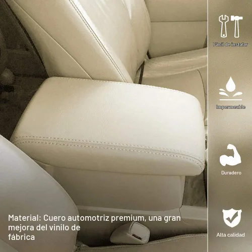 Vista 2 de A ABIGAIL Funda para reposabrazos de consola central compatible con Honda Pilot Auto 2009 2010 2011 2012 2013 2014 2015 Honda Pilot Auto Funda