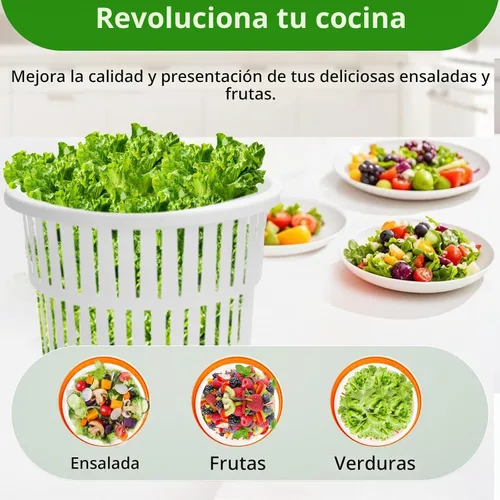 Vista 8 de Molinillo y secadora de ensaladas comercial de 5 galones