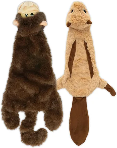 Vista 36 de Best Pet Supplies Juguetes chirriantes para perros con tela suave y duradera para mascotas pequeñas, medianas y grandes, juguete interactivo