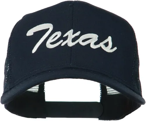 Vista 7 de e4Hats Gorra de malla bordada de Texas Mid States Negro