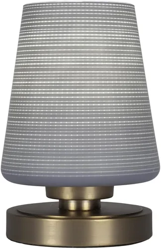 Vista 82 de Luna - Lámpara de mesa con 1 luz en granito oscuro (51-DG-300)