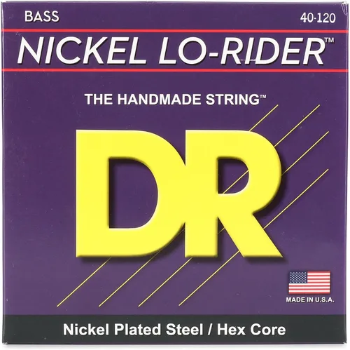 Vista 5 de NICKEL LO-RIDER™ - Bajo niquelado (45-105, 4 cuerdas)