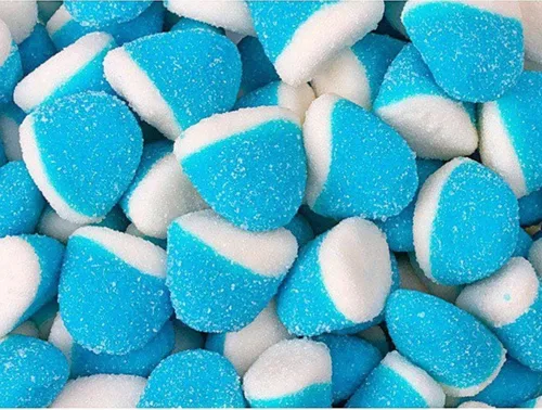 Vista 2 de Smarty Stop Gummy Bites/Gomitas con sabor a fruta (patriótico americano, fresa y frambuesa, 1 libra (paquete de 1))