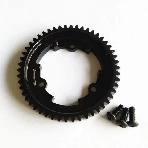 Vista 2 de Engranaje recto principal de acero 50T 1 Mod M1-1 pc para Traxxas 1/5 X-Maxx 1/10 Nuevo E-Revo 2.0 MAXX 1/7 XO-1 6448