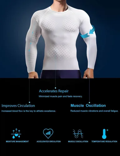 Vista 2 de HOPLYNN Paquete de 45 camisetas de compresión de entrenamiento para hombre, manga largacorta, camiseta atlética para deportes