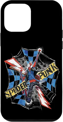 Vista 16 de Marvel Spider-Man: Across The Spider-Verse - Carcasa para iPhone 17, diseño de Spider-Punk