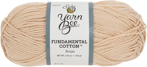 Vista 9 de Hilo Bee 4 - Mediano – Rollo Suave – 164 Yardas de Hilo de Algodón Mercerizado para Tejer Mantas, Sombreros y Más – Suministros para Artesanías